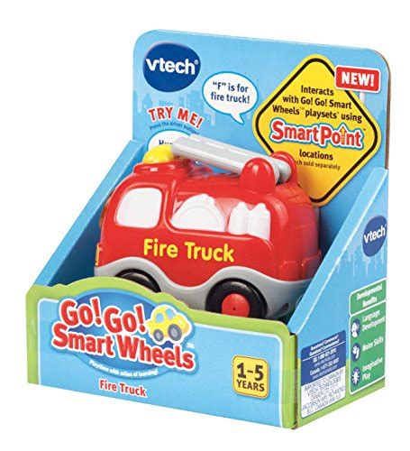 VTech Go! Go! Smart Wheels Fire Truck New