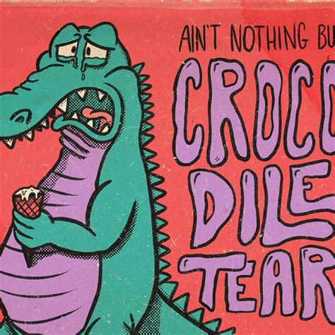 Crocodile Tears by Superday Brand on Dribbble