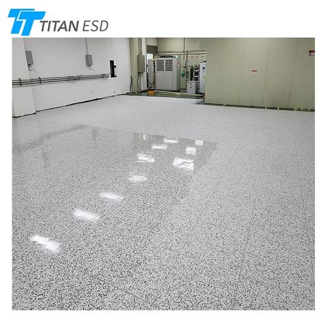 High Quality Anti Static Conductive PVC Vinyl Flooring Tile for ESD Room - Anti Static ...