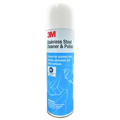 3M™ Stainless Steel Cleaner & Polish | Aerosol Spray - Top Bins