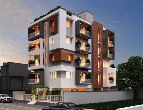 Architecture Apartment Thirunelveli Day View | Apartment architecture, Architecture building ...