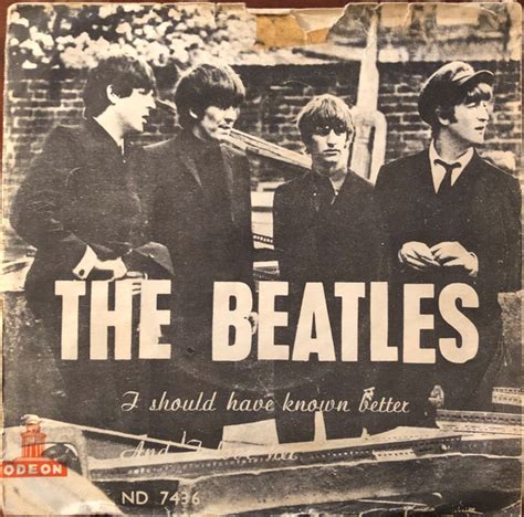 The Beatles – I Should Have Known Better / And I Love Her (1964, Vinyl ...