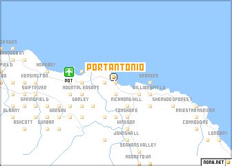 Port Antonio (Jamaica) map - nona.net