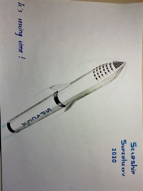 Some BFR drawing I made : r/SpaceXLounge