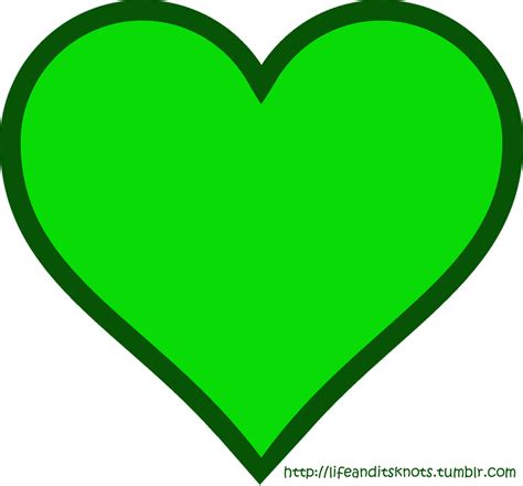 Green Heart by Dmagdi on DeviantArt