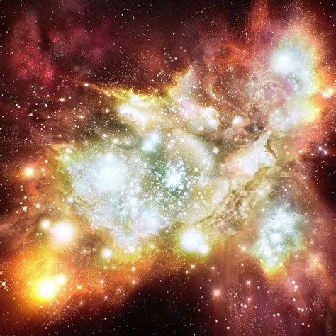 Megastar-Birth Cluster is Biggest, Brightest and Hottest Ever Seen - PICRYL Public Domain Search