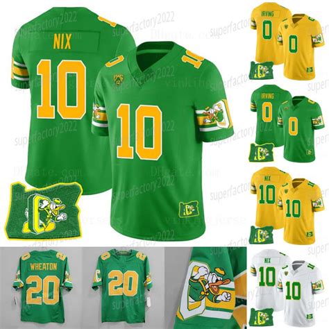 Authentic Oregon Ducks Throwback Football Jerseys Bo Nix, Mariota ...