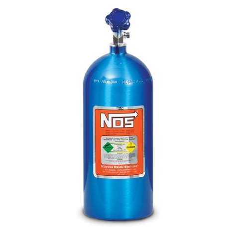 NOS 14745NOS 10 lb Electric Blue Nitrous Bottle