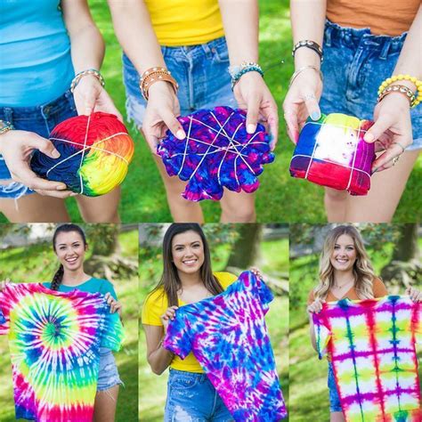 Tie-Dye Party Kit | Tie dye party, Tie dye patterns diy, Tie dye crafts