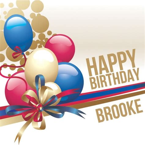 Happy Birthday Brooke Songs, Download Happy Birthday Brooke Movie Songs For Free Online at Saavn.com