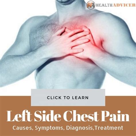 Left Side Chest Pain: Causes, Picture, Symptoms, And Treatment