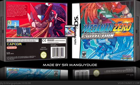 Mega Man Zero Collection Nintendo DS Box Art Cover by SirManguydude