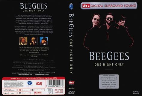 Bee Gees One Night Only DVD NL | DVD Covers | Cover Century | Over 1. ...