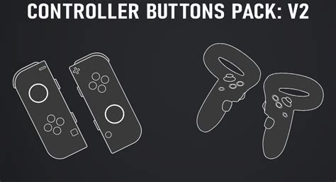 Controller Buttons Pack: V2 in 2D Assets - UE Marketplace