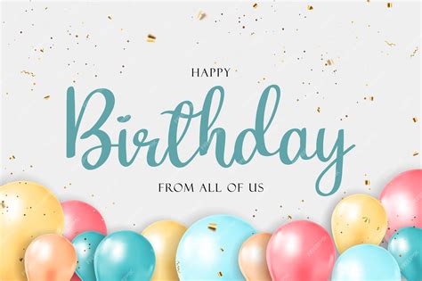 Premium Vector | Happy birthday congratulations banner design with ...