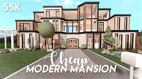 Modern family mansion bloxburg