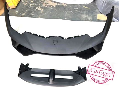 Lamborghini Huracan Performante Style Front Bumper with Front Spoiler – CarGym