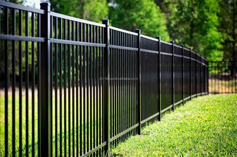 Tubular Steel Fencing 6*8ft Flat Top,Spear Top Fence - Buy Flat Top ...