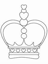 Symbols Of Royalty Coloring Pages sketch template