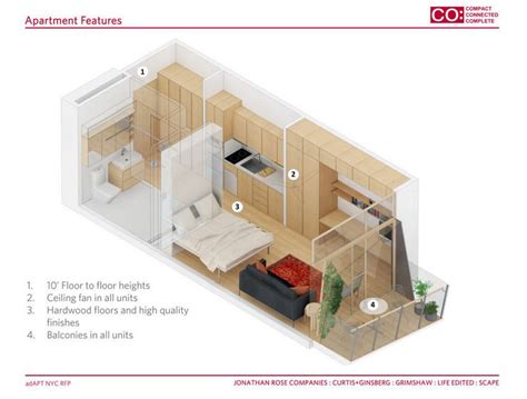 Gallery of adAPT NYC Competition Announces Micro Apartment Winner and ...