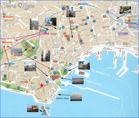 Naples Map Tourist Attractions - ToursMaps.com