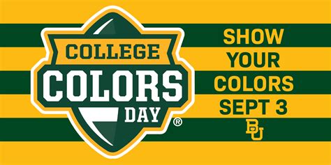 Baylor Fans Worldwide Encouraged to Wear Green and Gold on National ...