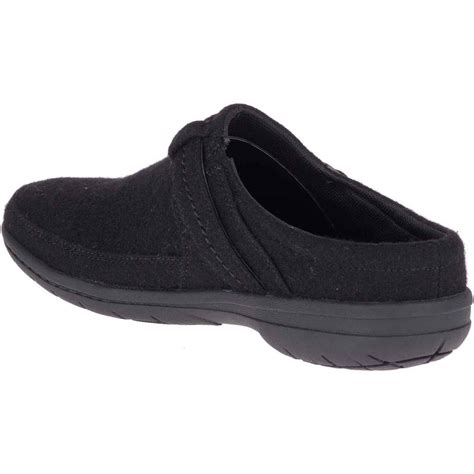 Merrell Women's Encore Kassie Buckle Wool Slip On Shoes - Black - 6 ...