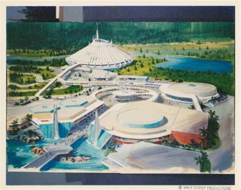 Walt Disney World Tomorrowland Concept Art Reference Photo - ID ...