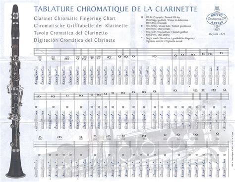 Clarinet Fingering Chart by GaliFisher99 on DeviantArt