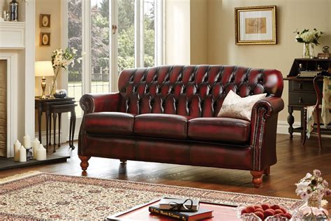 Victoria 3 Seater Leather Sofa - Sale Now On!