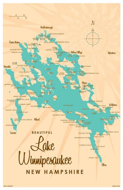 Map Of Lake Winnipesaukee Islands – The World Map