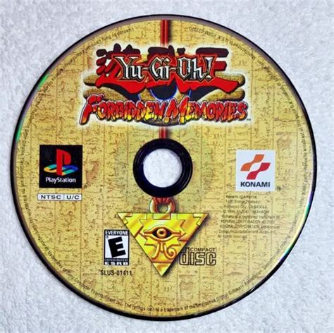 YU-GI-OH FORBIDDEN MEMORIES Game for Sony PlayStation 1 PS1 - Disc Only $17.95 - PicClick