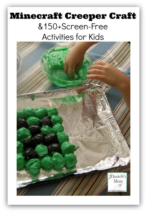 Minecraft Creeper Craft & 150+ Screen- Free Activities for Kids