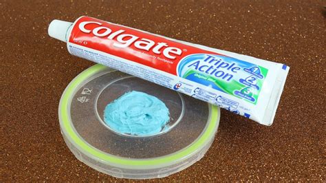 Real 1 ingredient Slime, Only Toothpaste , Easy Slime Recipe, No Glue ...