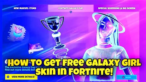 HOW TO GET FREE GALAXY GIRL SKIN IN FORTNITE! Female Galaxy Skin Release Date (Fortnite Galaxy ...