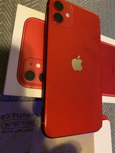 Apple iPhone 11 - Unlocked, Red, 128GB, A2111 - LTNM25248 - Swappa