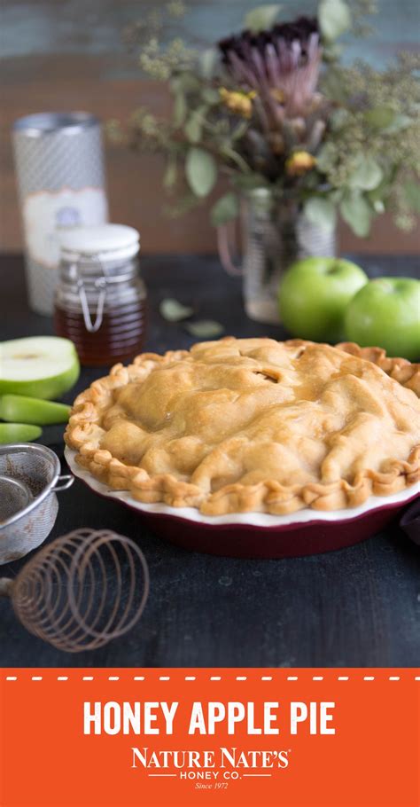 Honey Apple Pie Recipe - Nature Nate's | Honey recipes, Healthy apple ...