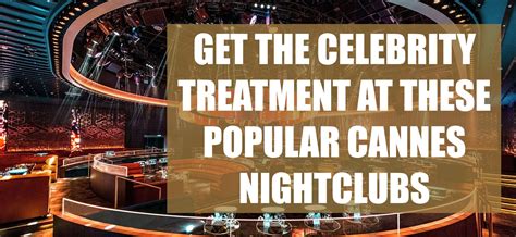 Popular Cannes Nightclubs - Club Bookers