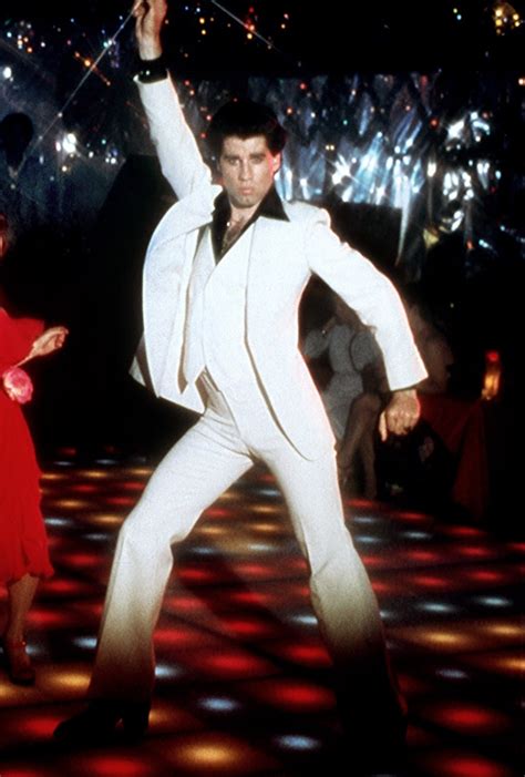 John Travolta Saturday Night Fever Pose