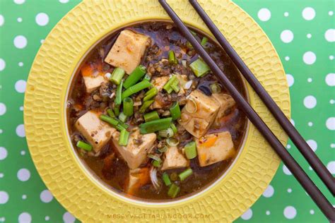 Easy Vegan Ma Po Tofu - Messy Vegan Cook