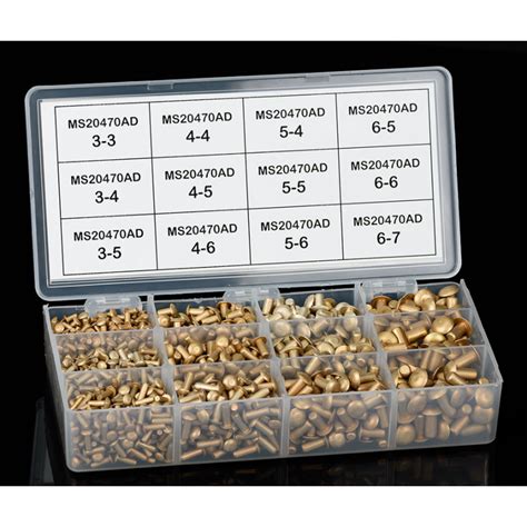 Assortiment de rivets affleurants MS20426AD