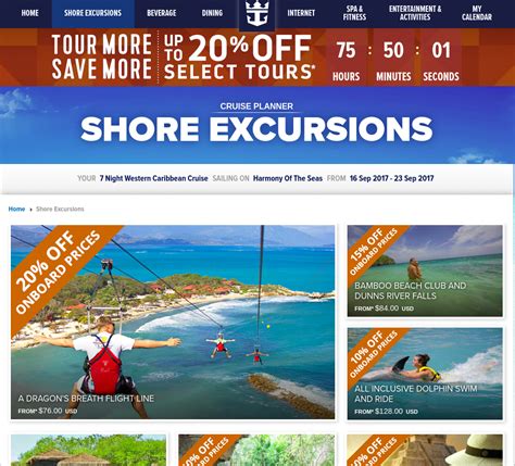 Royal Caribbean offering 20% off select shore excursions | Royal Caribbean Blog