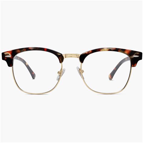 Blue Light Blocking Glasses Square Prescription Glasses | SOJOS VISION