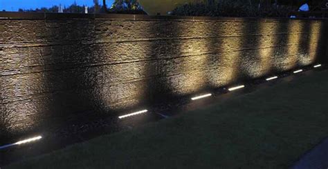 Exterior Recessed Linear Wall Washer light In Ground Rgb Led