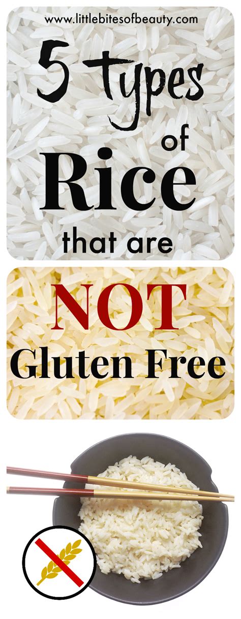 5 Types of Rice That Are NOT Gluten Free - Little Bites of Beauty