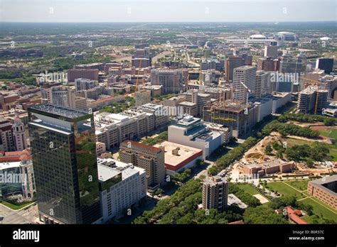 Aerial view of the Texas Medical Center in Houston Texas Stock Photo - Alamy