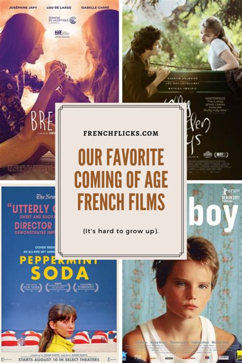 Our Favorite Coming of Age French Films - FrenchFlicks