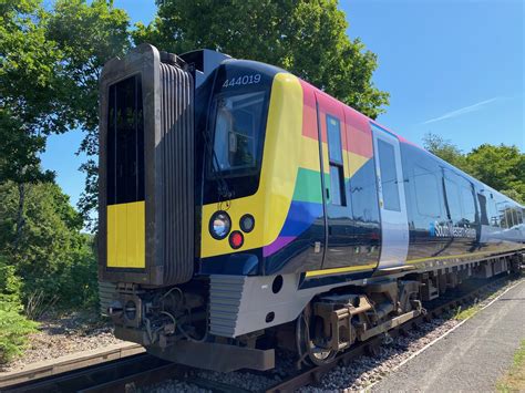 London to Portsmouth's new 'Trainbow' celebrates Pride month