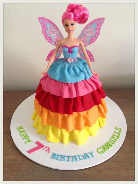 Pin by Khima Thapa on Cake-doll | Barbie doll cakes, Doll cake tutorial, Dolly varden cake