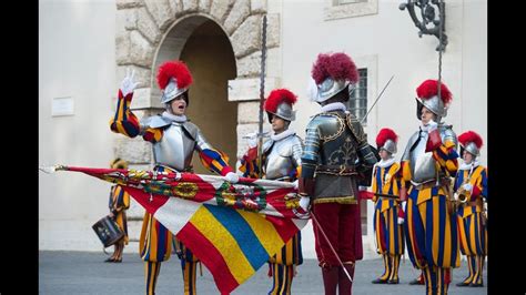 October 4 2020 Swearing-in ceremony of the Pontifical Swiss Guards - YouTube